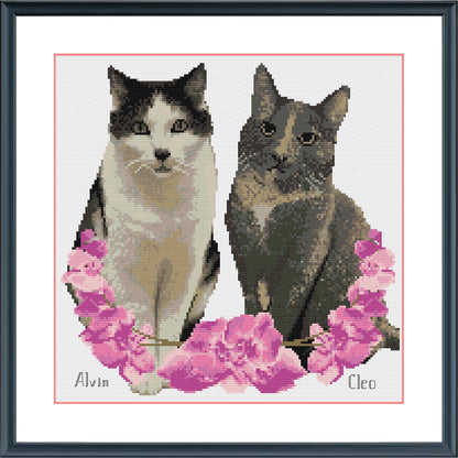 Custom Cross Stitch Kits - Includes Everything You Need.